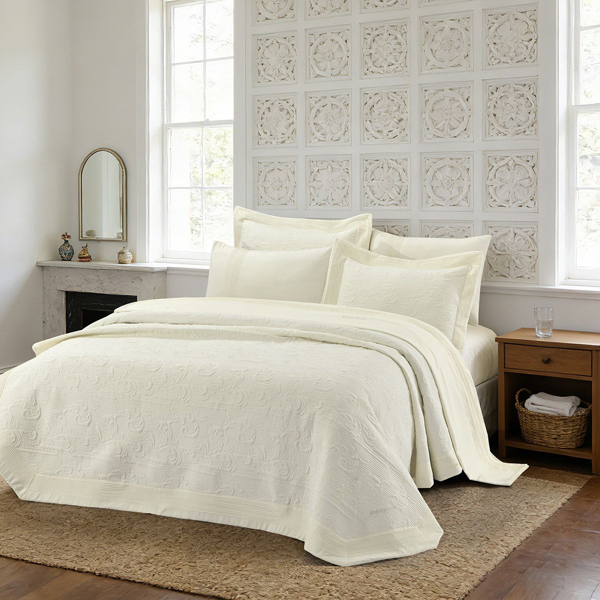 12508_Ecru Beauty Home Νυφικό σετ 7 τμχ σε βαλίτσα Promise Art 12508 230x250 Εκρού - Image 1