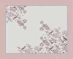 Αλέκιαστο Τραπεζομάντηλο 145×180 Saint Clair 26 Pink - Image 2