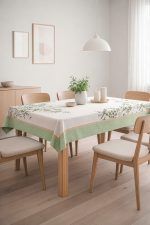 Αλέκιαστο Τραπεζομάντηλο 145×180 Saint Clair 26 Verde