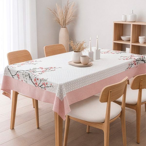 Αλέκιαστο Τραπεζομάντηλο 145×260 Saint Clair 26 Pink