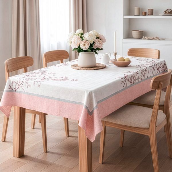 Αλέκιαστο Τραπεζομάντηλο 145×220 Saint Clair 26 Pink