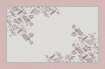 Αλέκιαστο Τραπεζομάντηλο 145×220 Saint Clair 26 Pink - Image 2