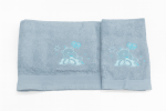 Σετ Πετσέτες Βρεφικές 2 Τεμαχίων  Cosmin Bear Blue - Image 3