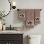 Σετ Πετσέτες 3 Τεμαχιων Cosmin Design Dark Beige