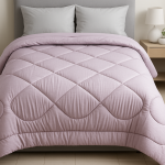 Πάπλωμα Ημίδιπλo 160x240 Cosmin  Stripe Pink