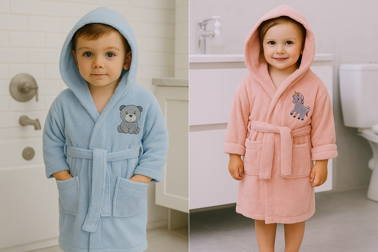 4000269 Παιδικό Μπουρνούζι Cosmin Baby Comfort 2 Colors - Image 1