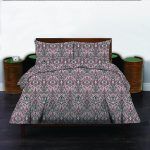 Σετ Σεντόνια Υπέρδιπλα 100% Βαμβακερά 240x260 Cosmin Libre Flowers Brown