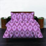 Σετ Σεντόνια Υπέρδιπλα 100% Βαμβακερά 240x260 Cosmin Libre Flowers Pink
