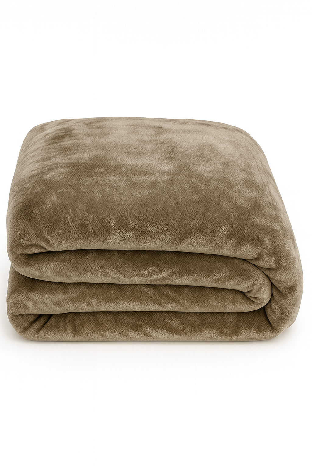 4000511 Κουβέρτα Υπέρδιπλη 220x240 Cosmin Velvet Brown - Image 1