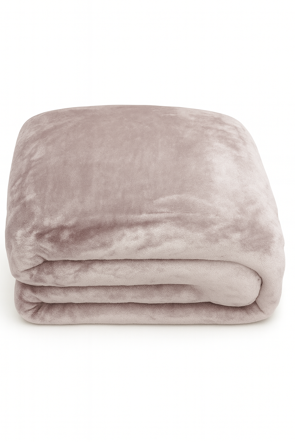4000514 Κουβέρτα Ημίδιπλη 160x220 Cosmin Velvet Beige-Pink - Image 1