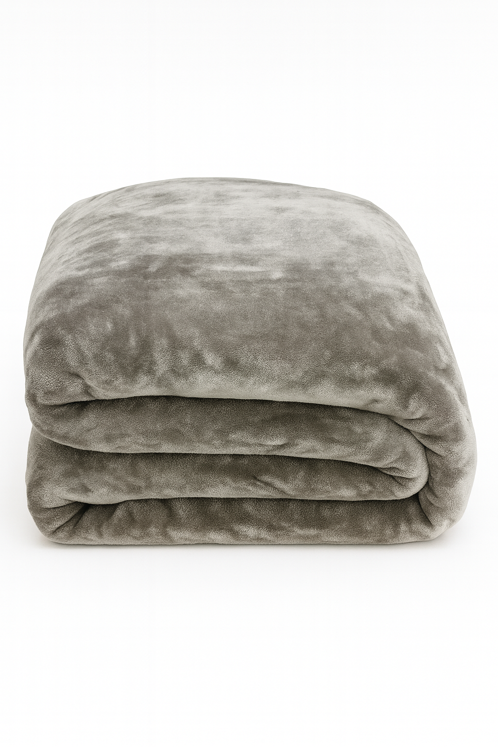 4000517 Κουβέρτα Ημίδιπλη 160x220 Cosmin Velvet Grey - Image 1