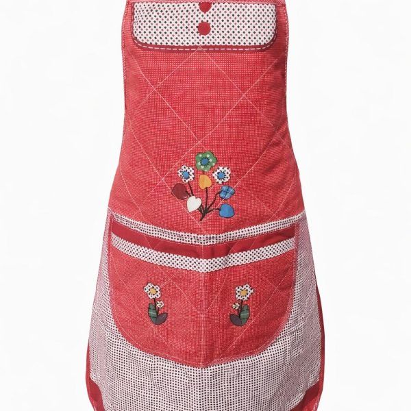 Ποδιές Κουζίνας  Cosmin Cooking Red Flowers