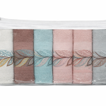 Σετ Ποτηρόπανα  6 Τεμαχίων 30x50 Cosmin Daily Kitchen Multicolor