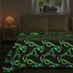 Κουβερτοπάπλωμα Φωσφοριζέ Ημίδιπλο 160x220 Cosmin Dinosaurs Multicolor - Image 2