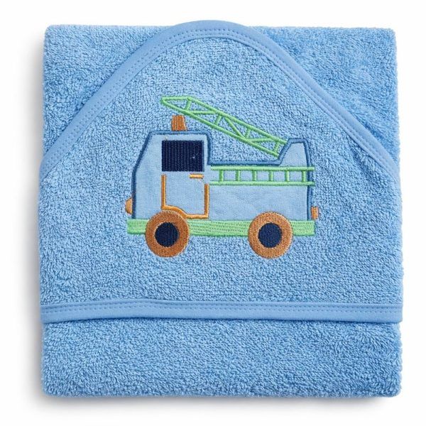 Βρεφική Κάπα Με κουκούλα 75x75 Cosmin Baby Multicolor Truck