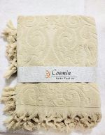 Πετσέτα Προσώπου 50x100 Cosmin Bangs Beige
