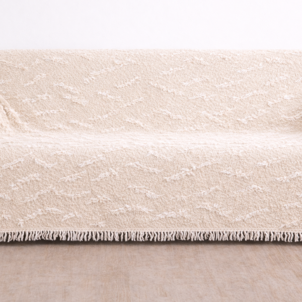 Σετ Ριχτάρια 3 Τεμαχίων (180x300+180x250+180x200) Cosmin Chenille Beige
