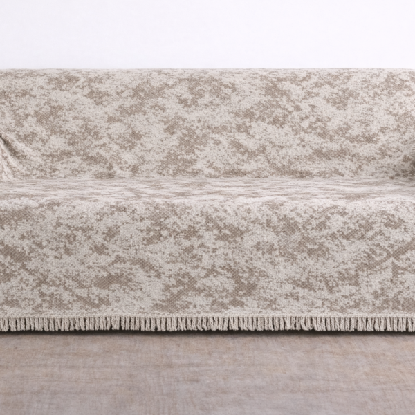 Σετ Ριχτάρια 3 Τεμαχίων (180x300+180x250+180x200) Cosmin Chenille Beige Reliefs