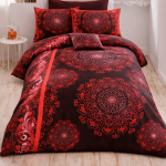 Σετ Σεντόνια Ημίδιπλα 160x240 Cosmin Luna A Red