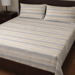 Σετ Σεντόνια Υπέρδιπλα 240x270 Cosmin Royal Stripe Grey