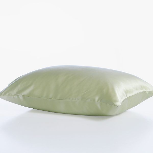Μεταξωτή Μαξιλαροθήκη 50×70 Nef Nef Diamond Champagne-Green