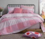 Σετ Σεντόνια Μονά 170×270 Nef Nef Casual Check Rose