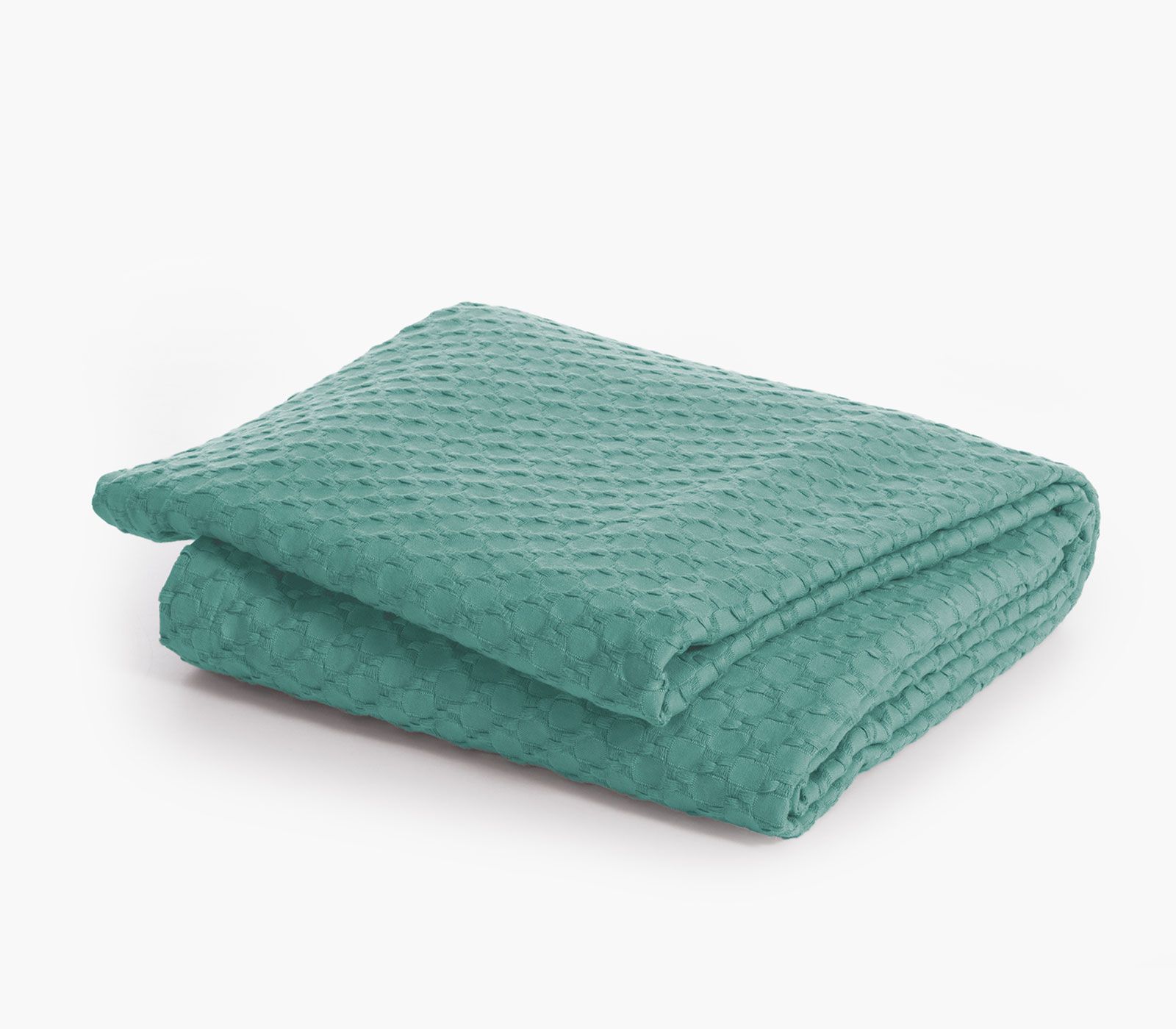 5205495631967 Κουβέρτα Πικέ Μονή 160×240 Nef Nef Elmer Deep Green - Image 1