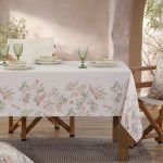 Τραπεζομάντηλο 140×140 Nef Nef Dreamel Ecru