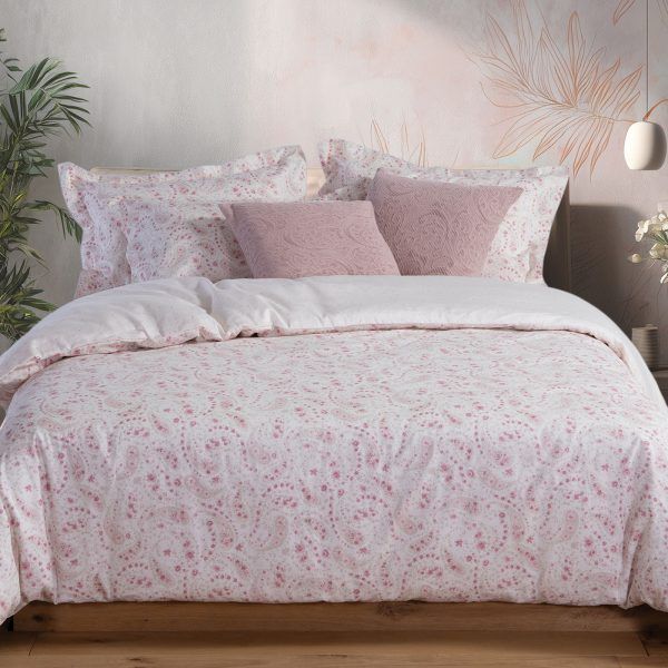 Σετ Σεντόνια Υπέρδιπλα 240×270 Nef Nef Mirelle Ecru-Pink