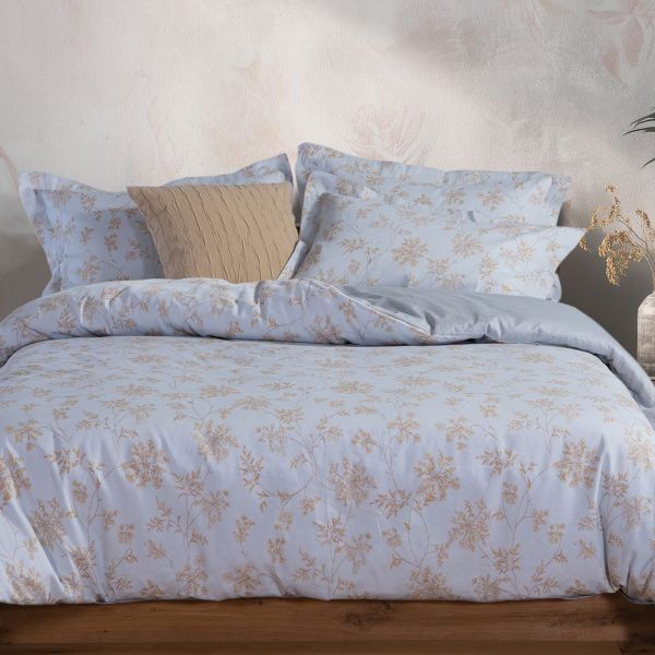 Σετ Σεντόνια Υπέρδιπλα 240×270 Nef Nef Foxy Silver-Blue