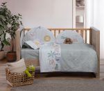 Σετ Σεντόνια Κούνιας 120×170 Nef Nef Savana Green