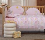 Σετ Σεντόνια Κούνιας 120×170 Nef Nef Spring Happiness Pink