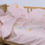 Κουβερλί Κούνιας 110×140 Nef Nef Spring Happiness Pink