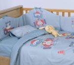 Κουβερλί Κούνιας 110×140 Nef Nef Super Boy Blue