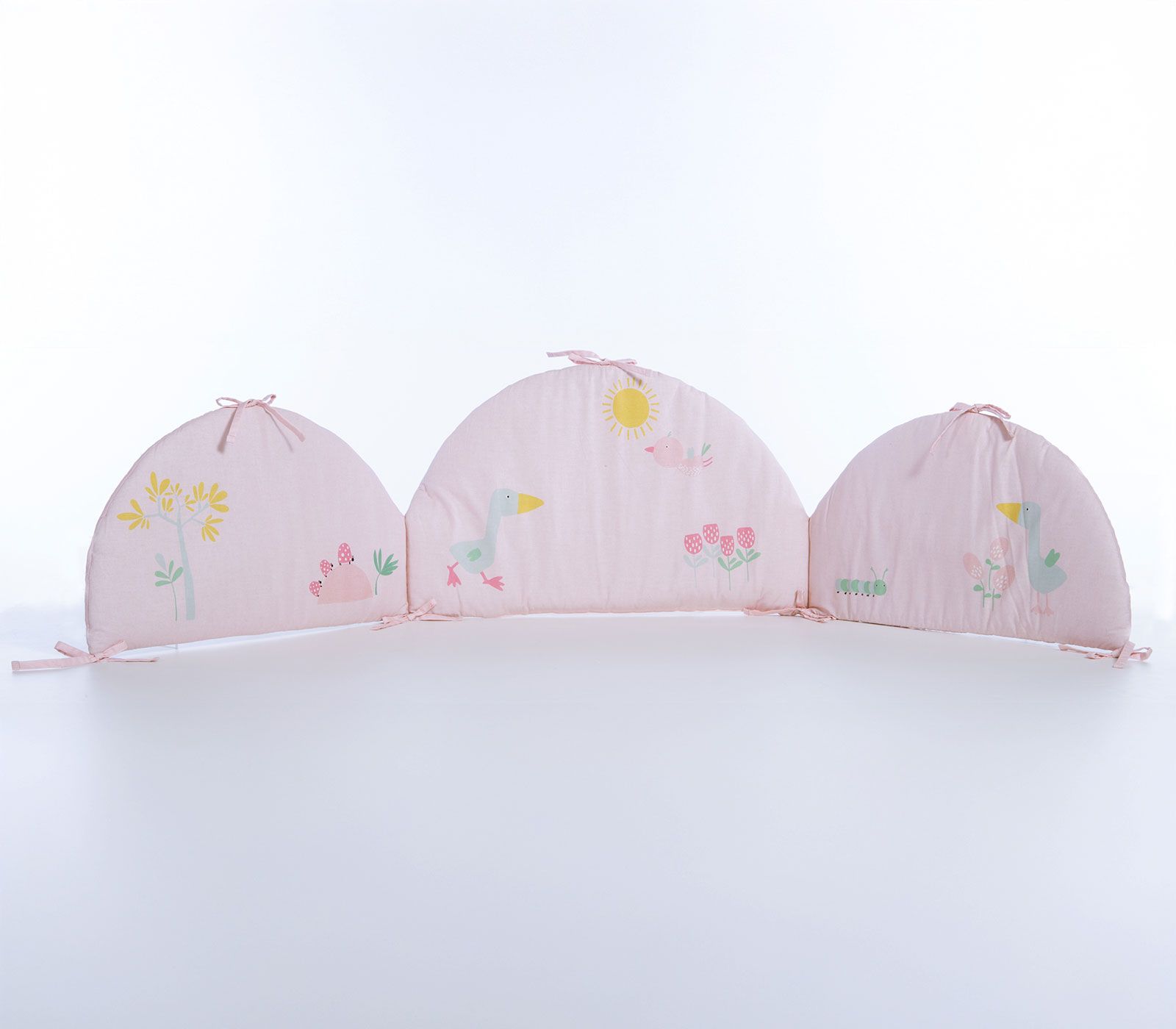 5205495632780 Πάντα Κούνιας 60+67+60×40 Nef Nef Spring Happiness Pink - Image 1