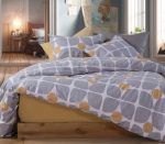 Σετ Σεντόνια Υπέρδιπλα 240×270 Nef Nef Casual Coreo Yellow