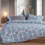 Σετ Σεντόνια Υπέρδιπλα Με Λάστιχο 160×200+35 Nef Nef Casual Coreo Aqua