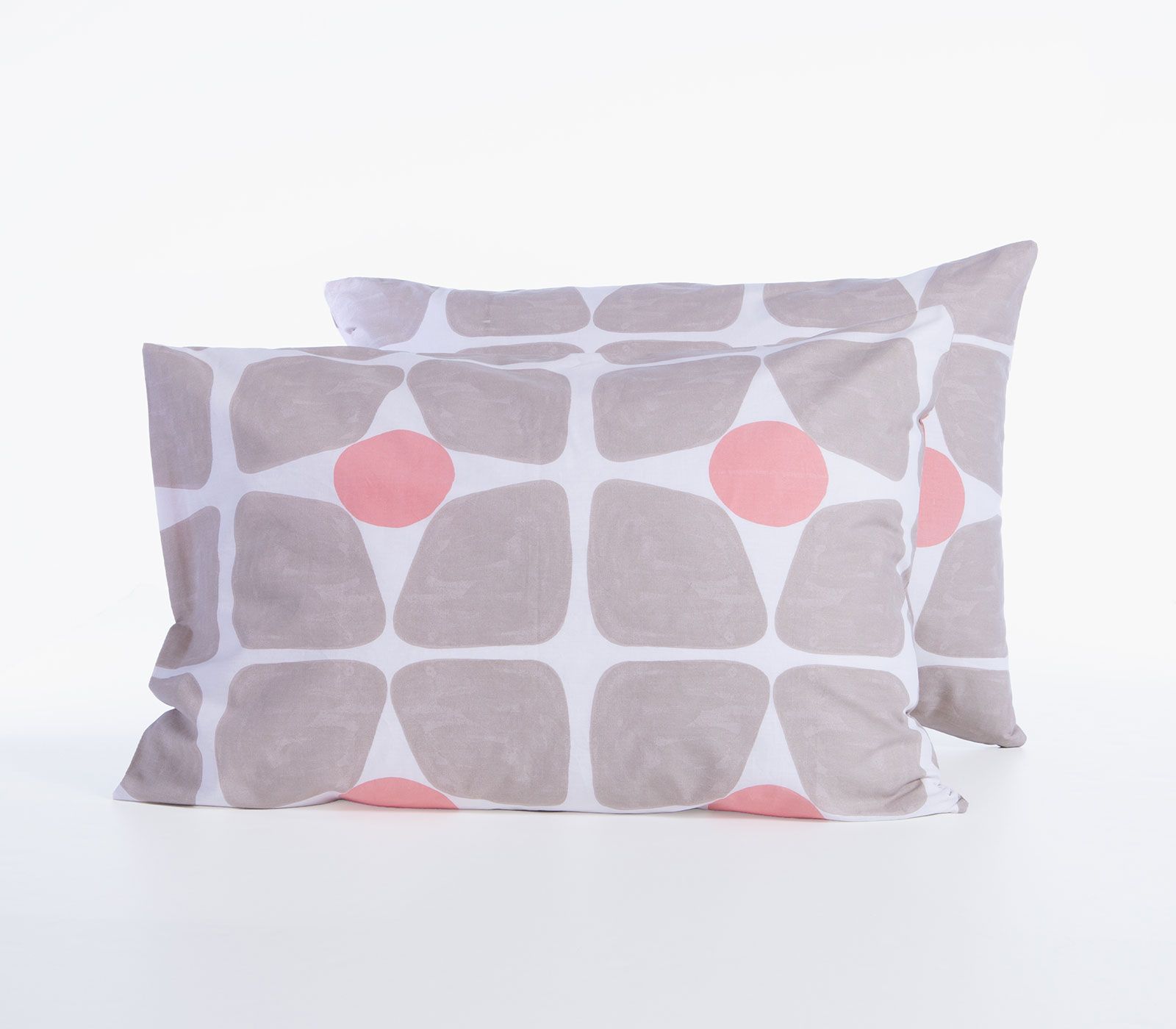 5205495633039 Μαξιλαροθήκη 52×72 Nef Nef Casual Coreo Beige - Image 1