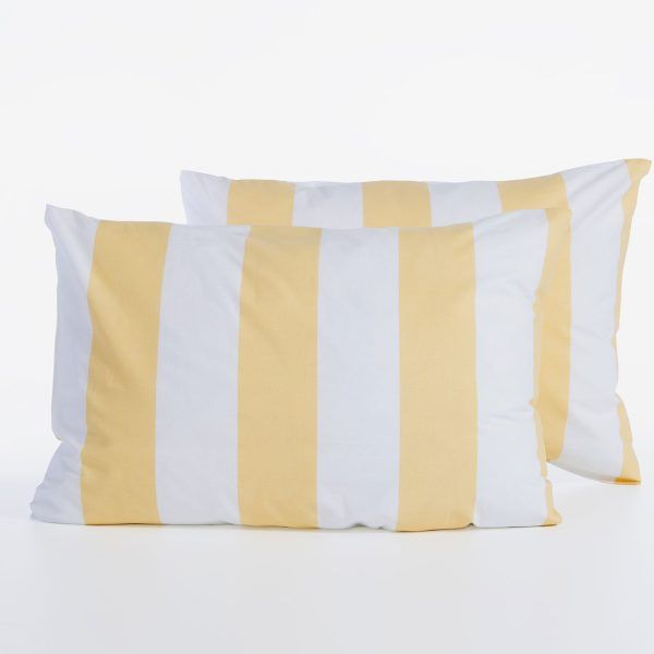 Μαξιλαροθήκη 52×72 Nef Nef Casual Vertia Yellow