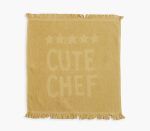 Πετσέτα Κουζίνας Φροτέ 50×50 Nef Nef Chef Was Cute Yellow