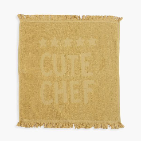 Πετσέτα Κουζίνας Φροτέ 50×50 Nef Nef Chef Was Cute Yellow