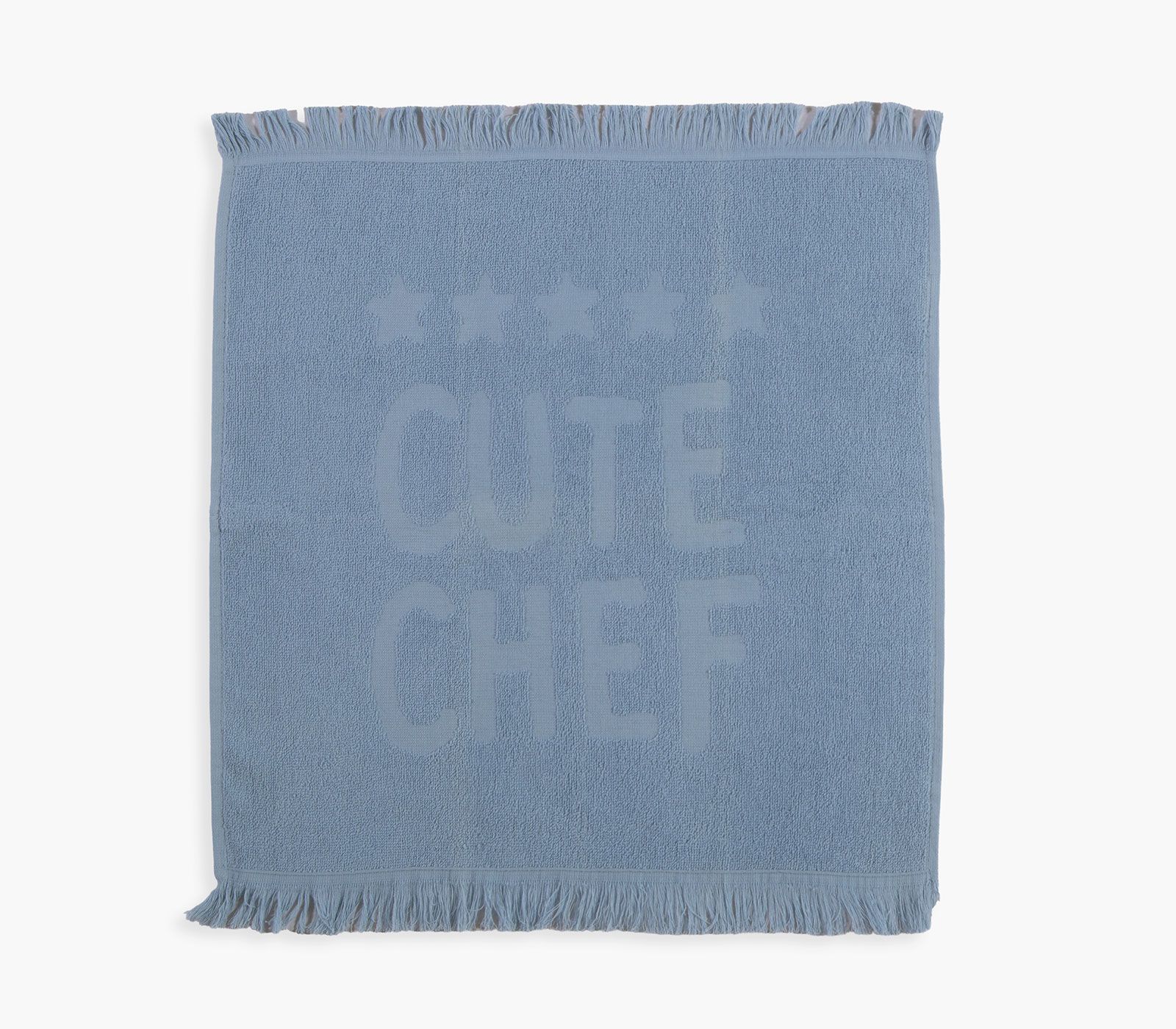 5205495633459 Πετσέτα Κουζίνας Φροτέ 50×50 Nef Nef Chef Was Cute L.Blue - Image 1