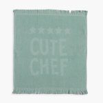 Πετσέτα Κουζίνας Φροτέ 50×50 Nef Nef Chef Was Cute Mint