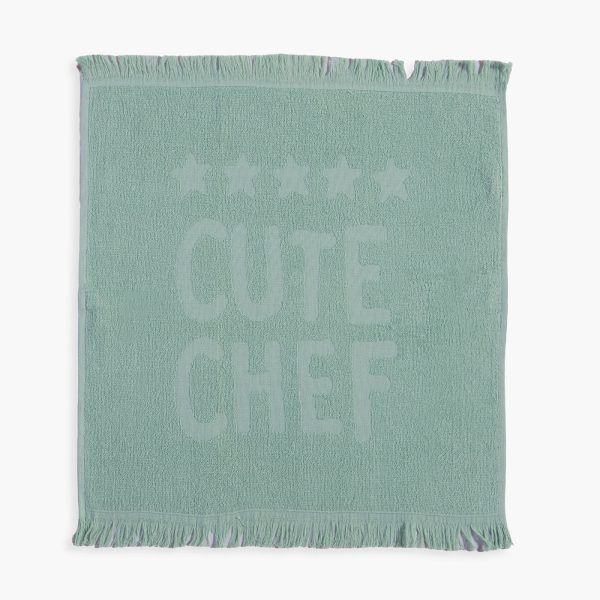 Πετσέτα Κουζίνας Φροτέ 50×50 Nef Nef Chef Was Cute Mint
