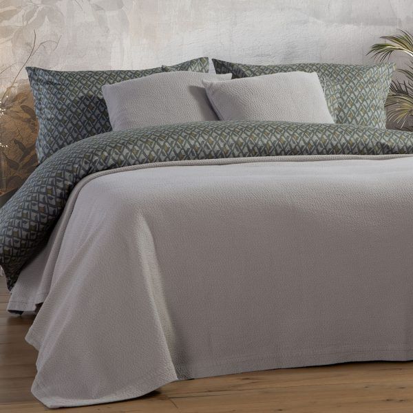 Κάλυμμα Κρεβατιού Υπέρδιπλο 230×250 Nef Nef Sensor Grey