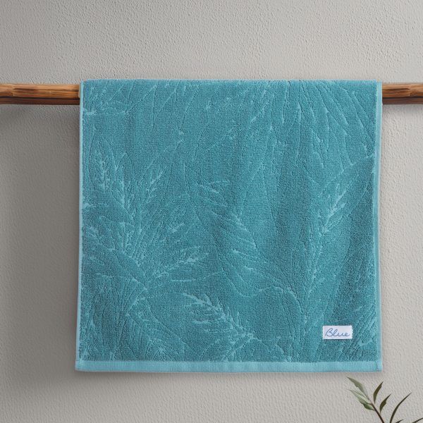 Πετσέτα Προσώπου 50×90 Nef Nef Charisma Blue-Petrol