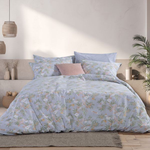 Σετ Σεντόνια King Size Με Λάστιχο 180×200+35 Nef Nef Dreamel L.Blue