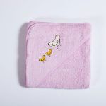 Βρεφική Κάπα 75×75 Nef Nef Cute & Sweet Lilac