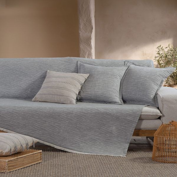 Ριχτάρι Τετραθέσιου 170×350 Nef Nef Zebra Grey