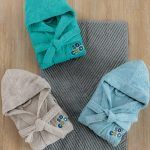 Μπουρνούζι με Κουκούλα Kids Bath COOL GREEN 2-4 Πράσινο Palamaiki